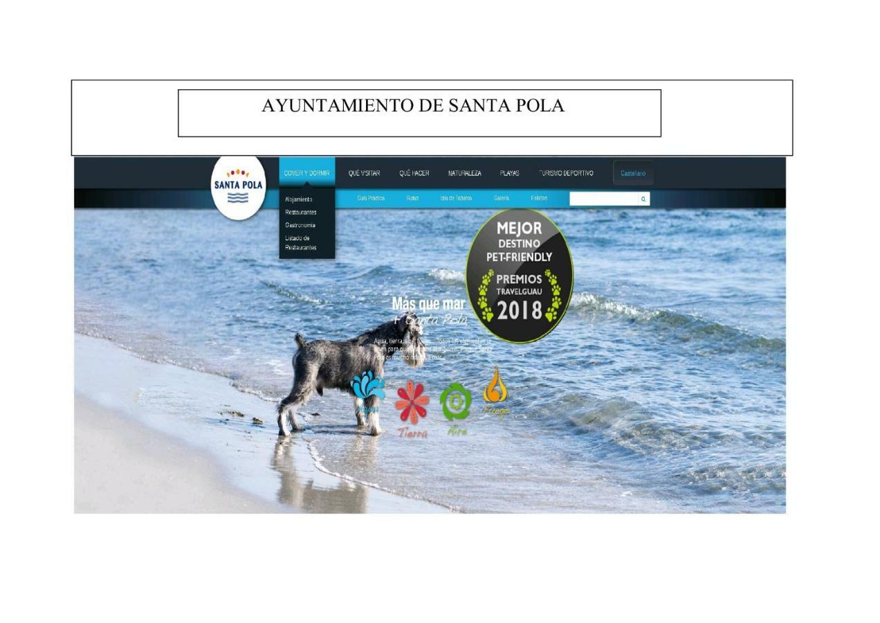 Playa 500M Y Centro Pueblo 600M, Piscina, 4 Clim, 2 Parkings Lägenhet Santa Pola Exteriör bild